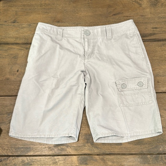 The North Face Women's Hammerland Ripstop Shorts‎ Gray Size 8 Long - Picture 1 of 7